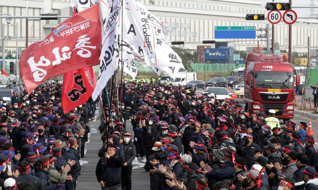 韩国货运工会大罢工 韩泰轮胎海外出货量减少